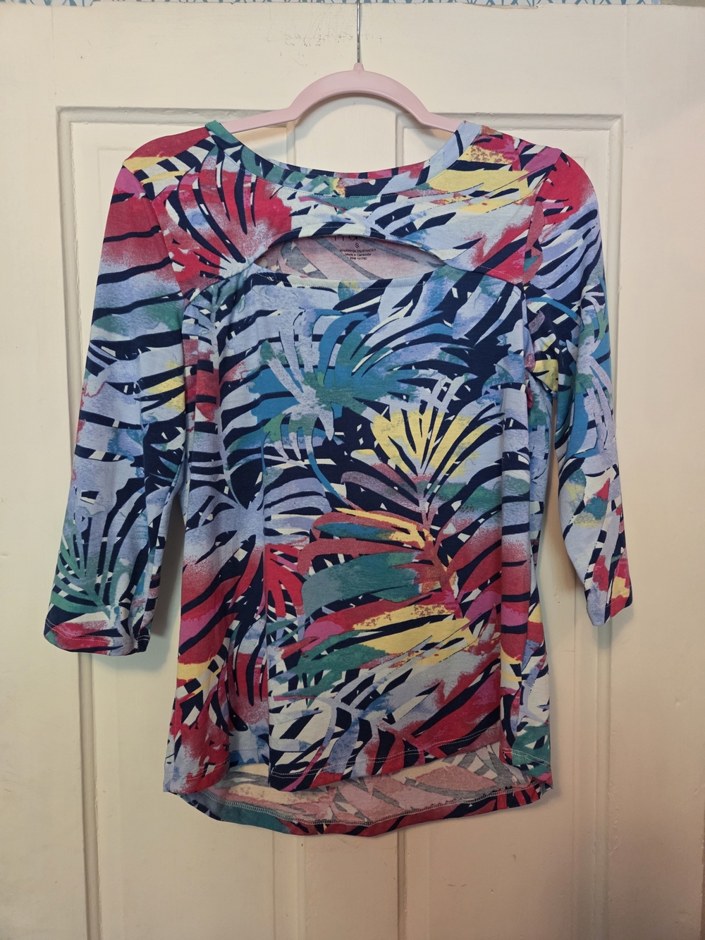 Palm Grove Tropical Print Shirt - Multi